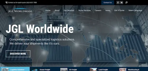 Jacobson Global Logistics - Freight Forwarder Singapore 