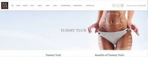 KALO Cosmetic Surgery - Tummy Tuck KL Selangor