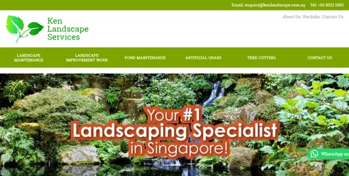 Ken Landscape Service - Tree Cutting Singapore (Credit: Ken Landscape Service) 