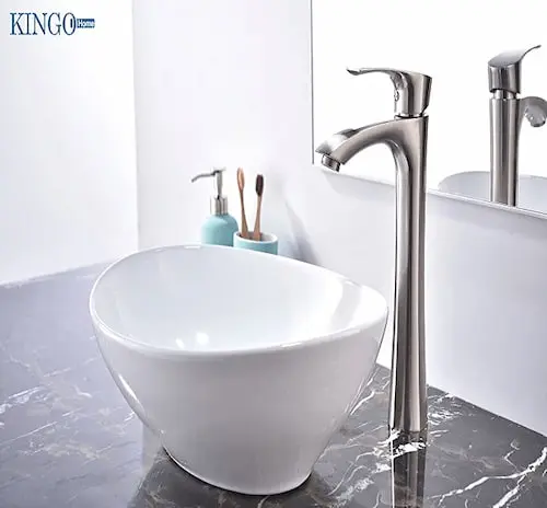 Kingo Home Oval Bathroom Sink - Toilet Sink Singapore