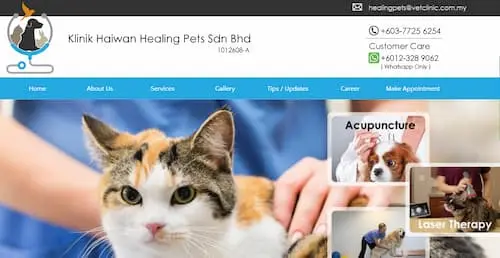 Klinik Haiwan Healing Pets Sdn Bhd  - Vet Clinic Malaysia