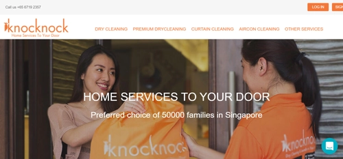 KnocKnock - Dry Cleaning Singapore (Credit: KnocKnock) 