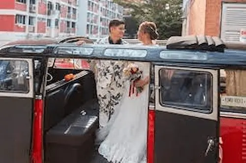 Kombi Rocks - Wedding Car Rental Singapore