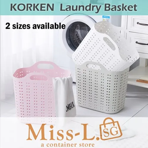 Korken Laundry Basket - Laundry Basket Singapore (Credit: Korken)