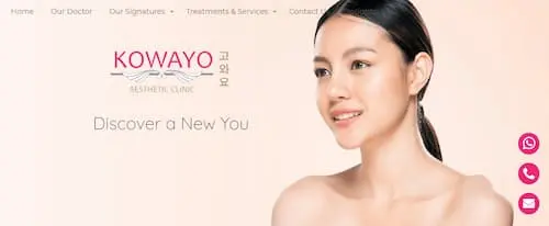 Kowayo Aesthetic Clinic - Nose Thread Lift Singapore