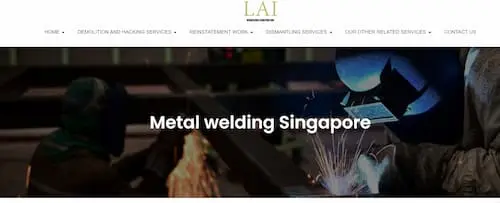 LAI Renovation & Construction - Welding Service Singapore