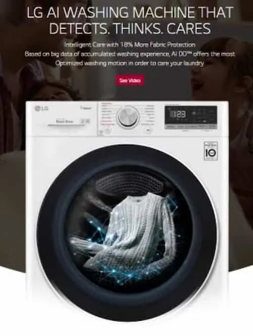 LG FC1408S4W   - Washing Machine Singapore