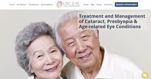 LSC Eye Clinic - Ophthalmologist Singapore  (Credit: LSC Eye Clinic) 