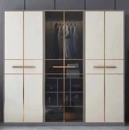 LULU’S Luxury Model Side by Side Door Wardrobe - Wardrobe Singapore