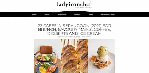 Lady Iron Chef - Food Blog Singapore