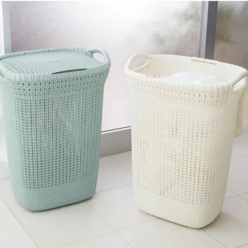 Laundry Basket with Lid - Laundry Basket Singapore (Credit: Curver)