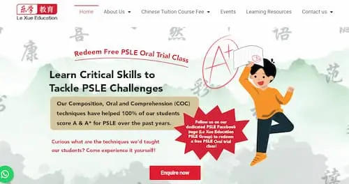 Le Xue Education Centre  - Chinese Tuition Singapore