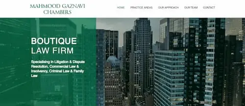 Mahmood Gaznavi & Partners - Syariah Lawyer Singapore 