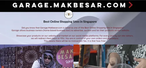 Makbesar - Singapore Online Shopping (Credit: Makbesar)  