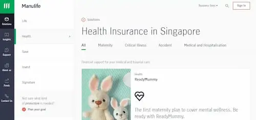 Manulife Health Insurance - Singapore Health Insurance