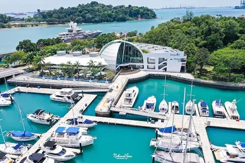 Marina at Keppel Bay - Yacht Rental Singapore (Credit: Marina at Keppel Bay)