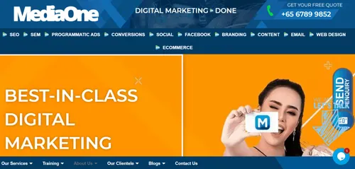 Media One Marketing - SEO Agency Singapore (Credit: Media One Marketing)