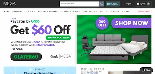 Mega Furniture - Storage Beds Singapore 