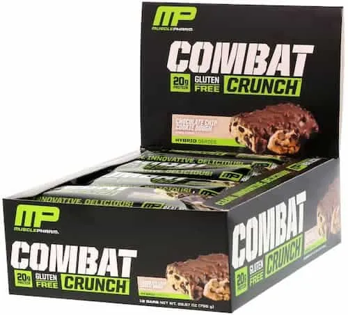 MusclePharm Combat Crunch Protein Bar - Protein Bar Singapore (Credit: MusclePharm)