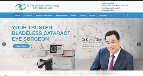 NOVENA Bladeless Cataract Surgery - Best Lasik Singapore