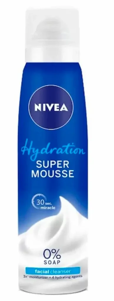 Nivea Hydration Super Mousse - Best Facial Cleanser Singapore