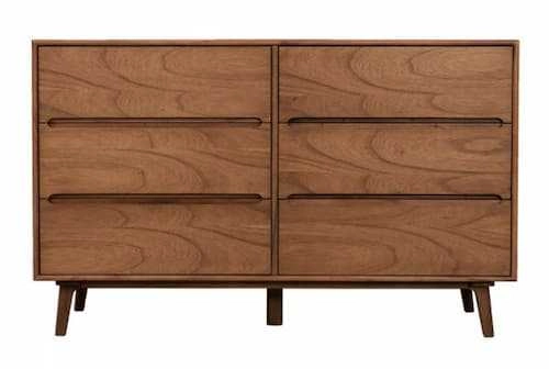 Nova Retro 6 Drawer - Dresser Singapore (Credit: Bourincolour)