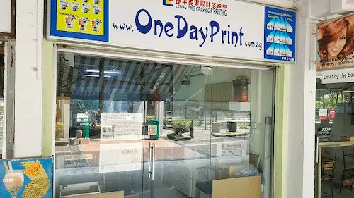 One Day Print - Sticker Printing Singapore