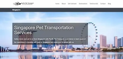 Pacific Pet Transport - Singapore Pet Relocation