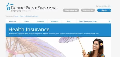 Pacific Prime Health Insurance - Singapore Health Insurance