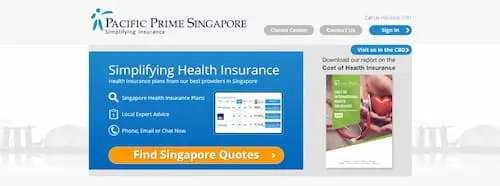 Pacific Prime Singapore - Health Insurance Singapore For Foreigners