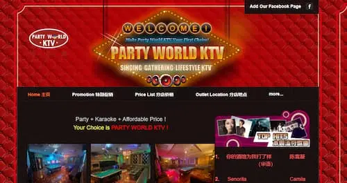 Party World KTV - Karaoke Singapore