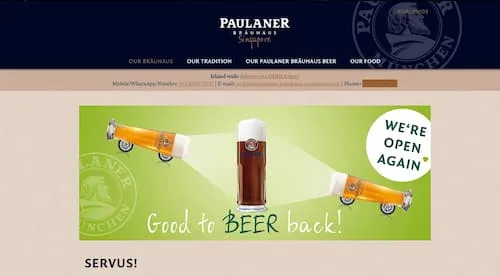 Paulaner Brauhaus Singapore - German Restaurant Singapore (Credit: Paulaner Brauhaus Singapore)