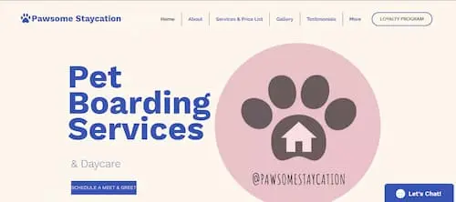 Pawsome Staycation - Pet Sitter Singapore 