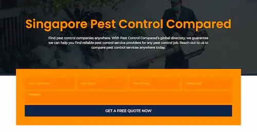 Pest Control Compared - Bed Bug Exterminator Singapore