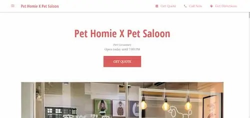 Pet Homie X Pet Saloon - Pet Sitter Singapore