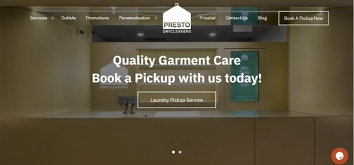 Presto - Dry Cleaning Singapore (Credit: Presto) 