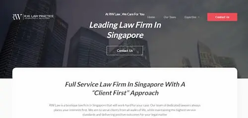 RW Law - Syariah Lawyer Singapore 