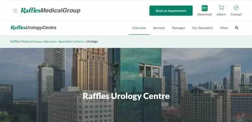 Raffles Urology Centre - Kidney Specialist Singapore (Credit: Raffles Urology Centre)