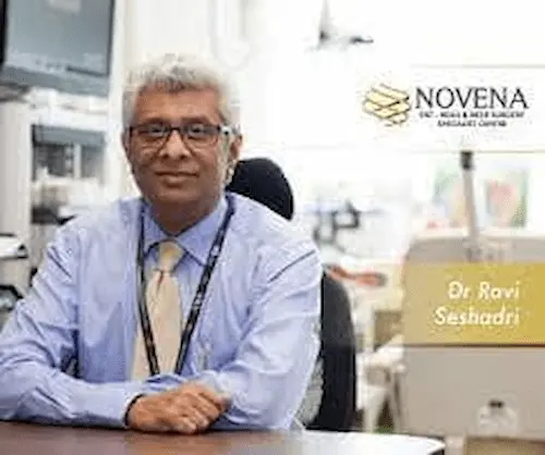 Dr. Ravi Seshadri -  ENT Specialist Singapore (Credit: Dr. Ravi Seshadri) 