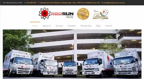 Red Sun Movers - Relocation Services Singapore