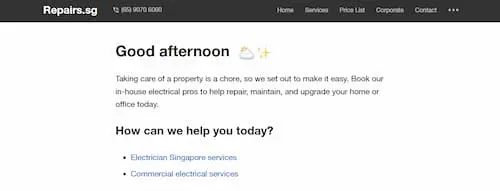 Repairs.sg - Electricians Singapore