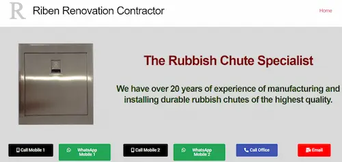 Riben Renovation - Rubbish Chute Repair Singapore