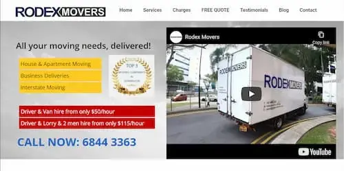 Rodex Movers - Relocation Services Singapore 