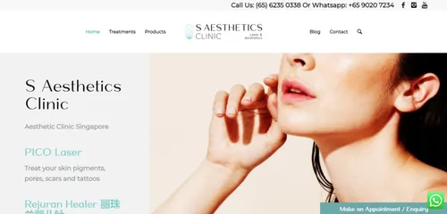 S Aesthetics Clinic - Tattoo Removal Singapore (Credit: S Aesthetics Clinic)