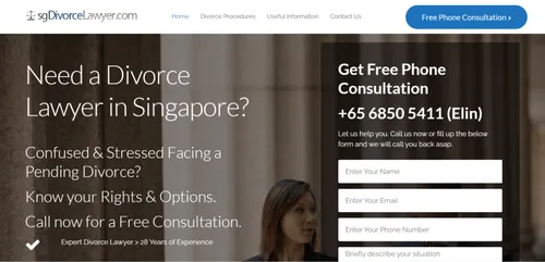 SG Divorce Lawyer - Divorce Lawyer Singapore (Credit: SG Divorce Lawyer) 