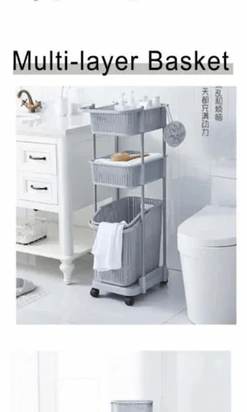 Salvi Laundry Rack - Laundry Basket Singapore (Credit: Salvi)  