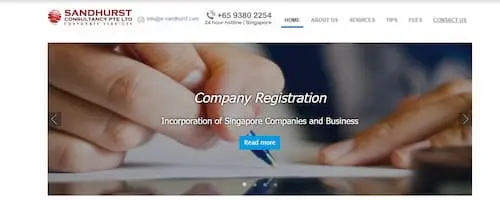  Sandhurst Consultancy - Business Consultant Singapore