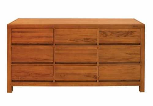 Scanteak KLASS CHEST OF 9 DRAWERS - Dresser Singapore (Credit: Scanteak)