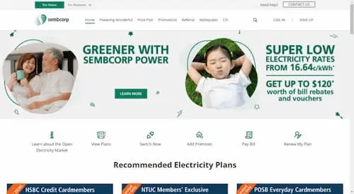  Sembcorp Power Pte Ltd. - Electricity Plan Singapore