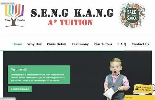 Seng Kang A* Tuition - Tuition Centre Singapore